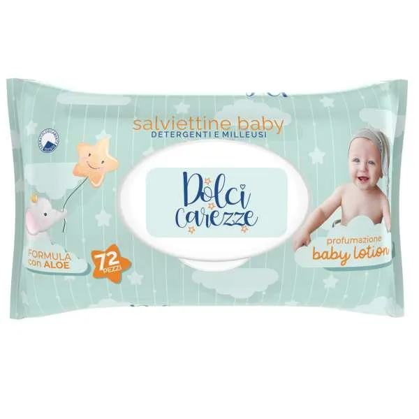 PIUMA LADY Piuma Lady Salviettine Dolci Carezze Baby Lotion - 72pz - MegaPrezzo