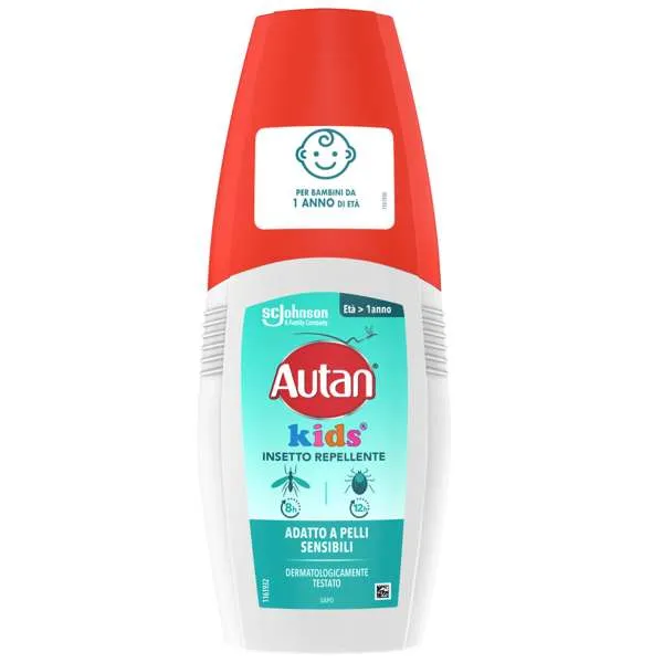 AUTAN Autan Vapo Kids Pelli Sensibili Insetto Repellente - 100ml - MegaPrezzo