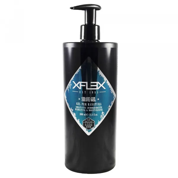 EDELSTEIN Xflex Shave Gel Idratante per Rasatura - 1000ml - MegaPrezzo