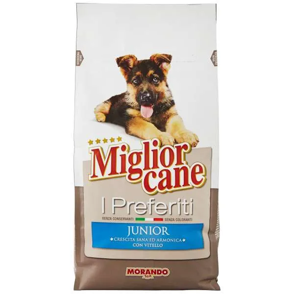MORANDO Migliorcane Croccantini Junior 1500gr - Vitello - MegaPrezzo