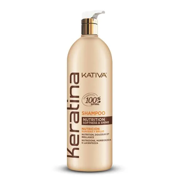 KATIVA Kativa Keratina Shampoo Nutrition Shine - 1000ml - MegaPrezzo