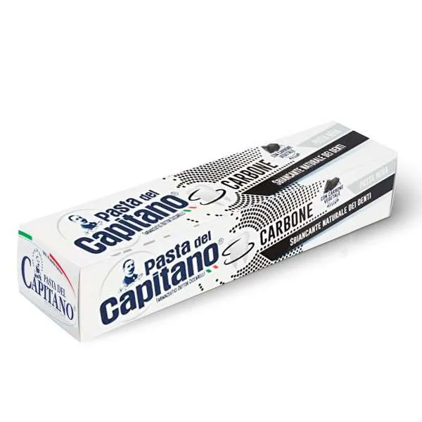 PASTA DEL CAPITANO Pasta del Capitano Dentifricio Carbone Vegetale - 100ml - MegaPrezzo