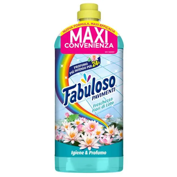 FABULOSO Fabuloso Detersivo Pavimenti 1250ml - Fiori di Loto - MegaPrezzo