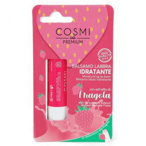 COSMI ITALIA Cosmi Balsamo Labbra Idratante Stick - Fragola - MegaPrezzo