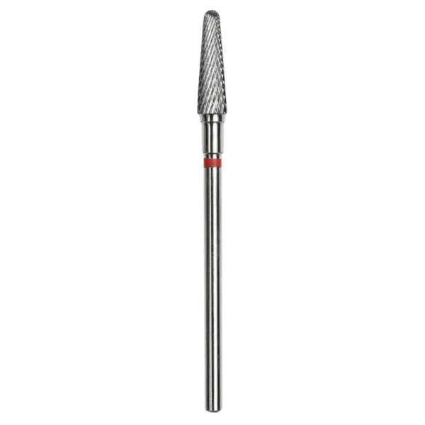 STALEKS PRO Staleks Pro Punta Fresa Carbide Tronco 4mm Rosso - 13mm - MegaPrezzo