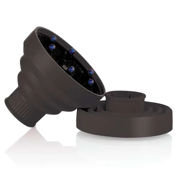 XANITALIA Diffusore Universale da Viaggio in Silicone - Nero - MegaPrezzo