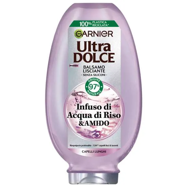 GARNIER Garnier Ultra Dolce Balsamo Infuso Acqua di Riso - 250ml - MegaPrezzo