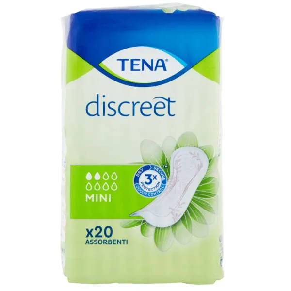 TENA Tena Lady Assorbenti Discreet Mini - 20pz - MegaPrezzo