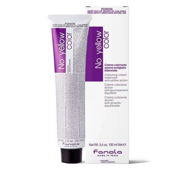 FANOLA Fanola No Yellow Color Antigiallo Tintura per Capelli - 100ml - MegaPrezzo