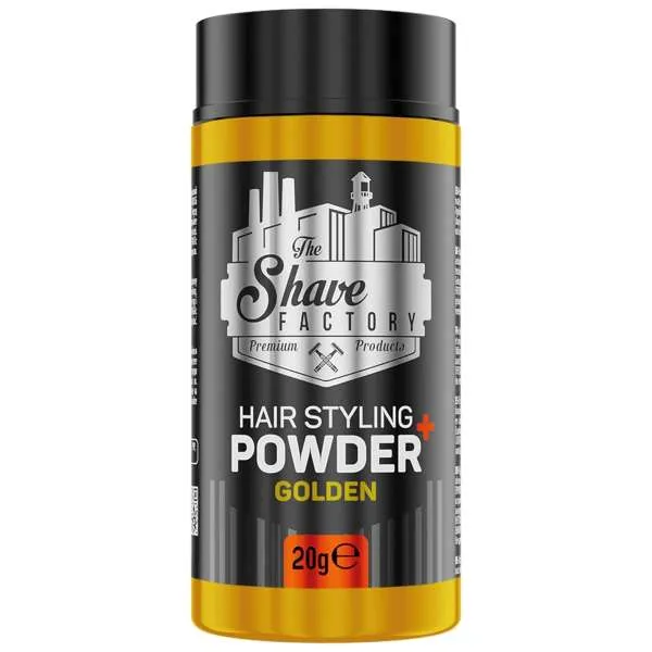 THE SHAVE FACTORY The Shave Factory Polvere Finitura Opaca 20gr - Golden - MegaPrezzo