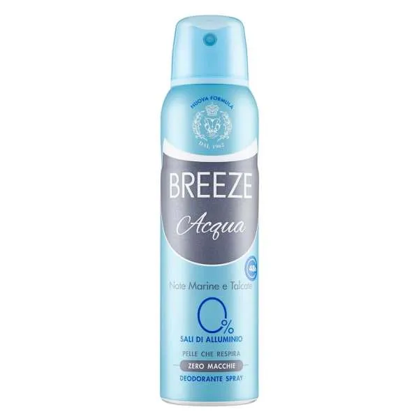 BREEZE Breeze Deodorante Spray 150ml - Acqua - MegaPrezzo