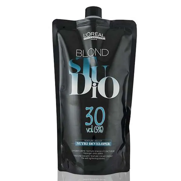 LOREAL PROFESSIONNEL Loreal Blond Studio Nutri-Attivatore 1000ml - 30vol - MegaPrezzo