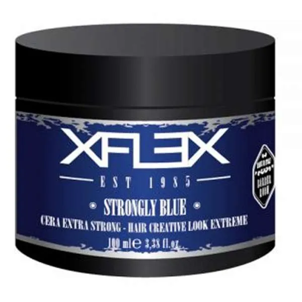 EDELSTEIN Xflex Strongly Hair Wax Blue Cera ExtraStrong - 100ml - MegaPrezzo