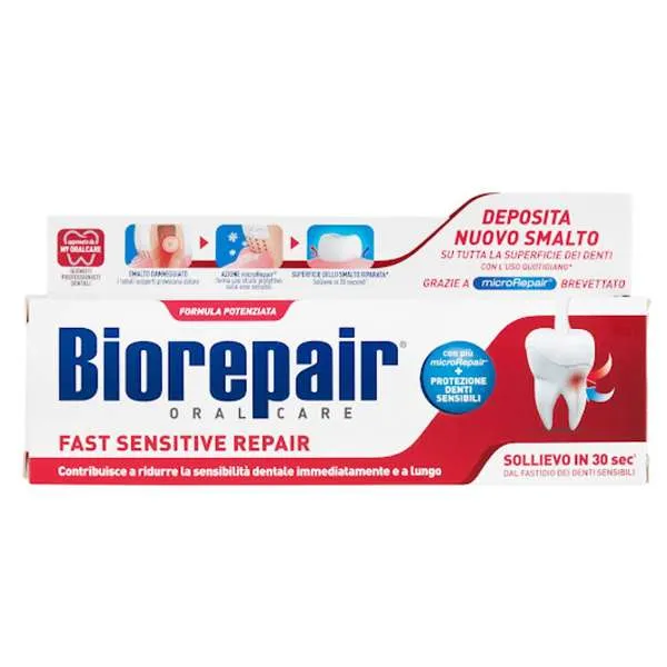 BIOREPAIR Biorepair Dentifricio Fast Sensitive Repair - 60ml - MegaPrezzo