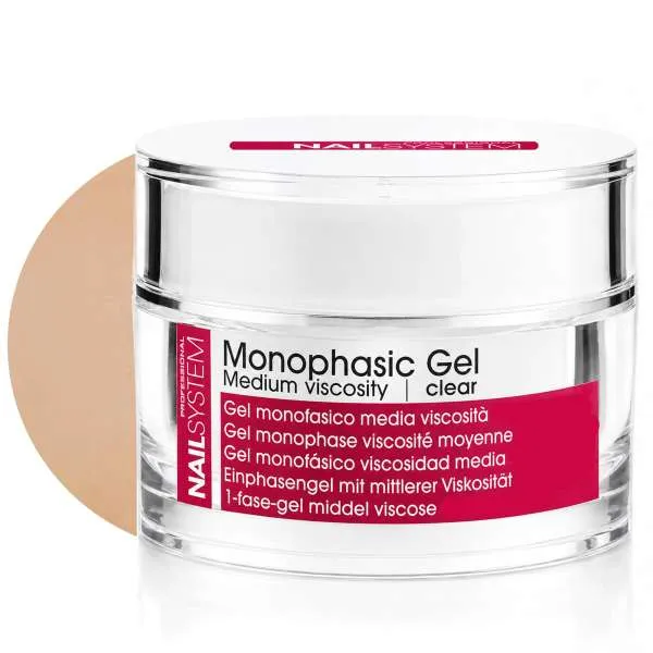 XANITALIA Nail System Gel Ricostruzione Monofasico Media Viscosità 30ml - Nude - MegaPrezzo