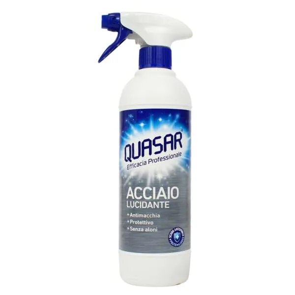 QUASAR Quasar Acciaio Lucidante - 580ml - MegaPrezzo