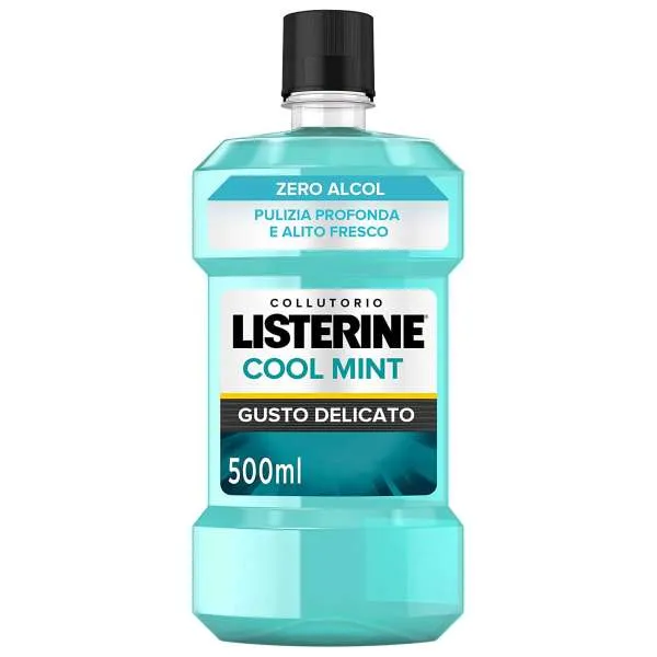 LISTERINE Listerine Collutorio Cool Mint Gusto Delicato - 500ml - MegaPrezzo