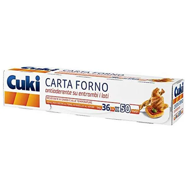 CUKI Cuki Carta Forno Antiaderente - 50 metri - MegaPrezzo