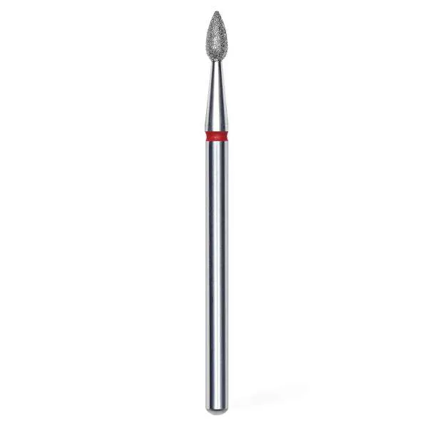 STALEKS PRO Staleks Pro Punta Fresa Diamantata Goccia Rosso - 5mm - MegaPrezzo