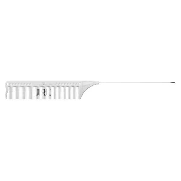JRL JRL Pettine J102 a Coda Pin Tail Comb 8,8" - Bianco - MegaPrezzo