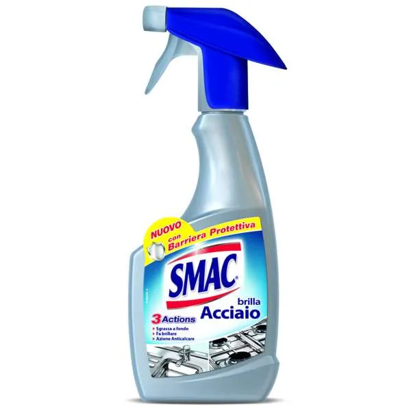 SMAC Smac Brilla Acciaio in Spray - 520ml - MegaPrezzo