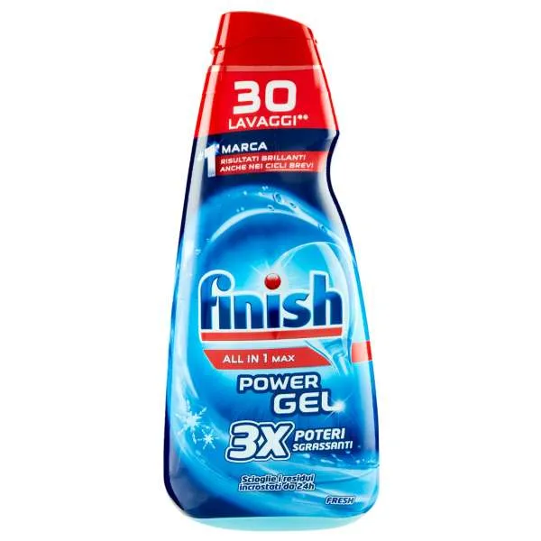 FINISH Finish Power Gel Fresh - 600ml - MegaPrezzo