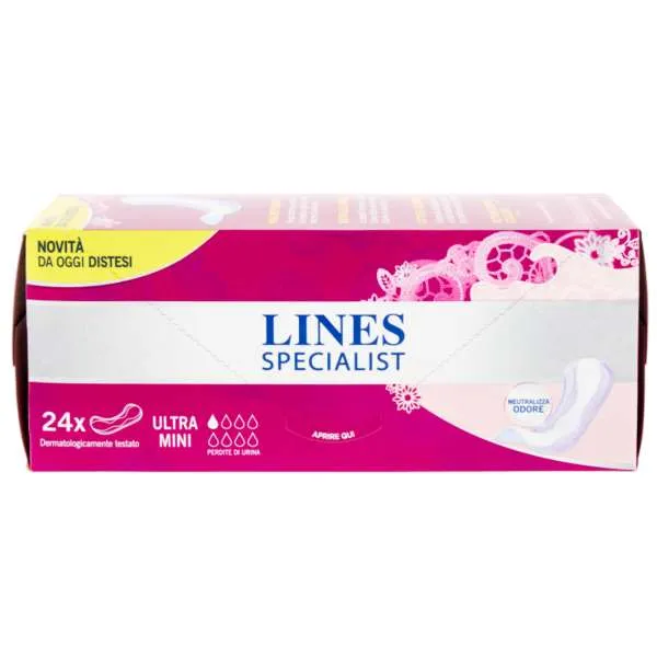 LINES Lines Specialist Assorbenti Ultra Mini - 24pz - MegaPrezzo