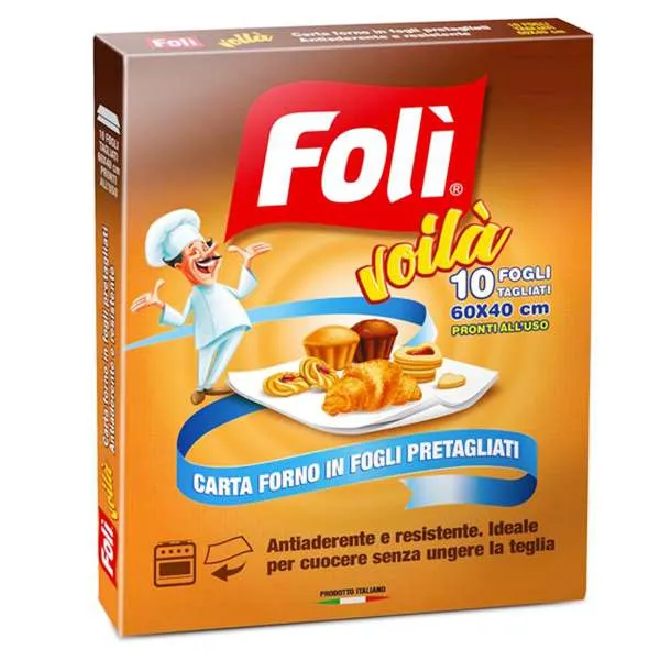 FOLI Foli Fogli Carta Forno 40x60cm - 10pz - MegaPrezzo