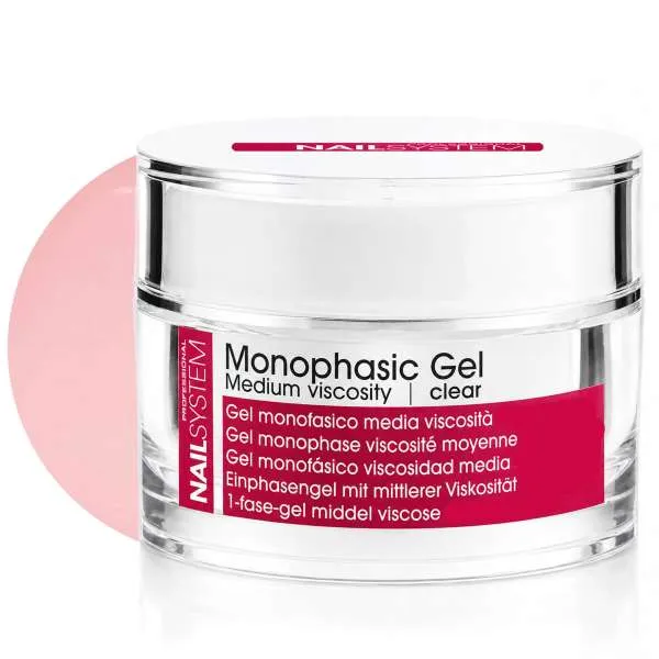 XANITALIA Nail System Gel Ricostruzione Monofasico Media Viscosità 30ml - Pale Pink - MegaPrezzo
