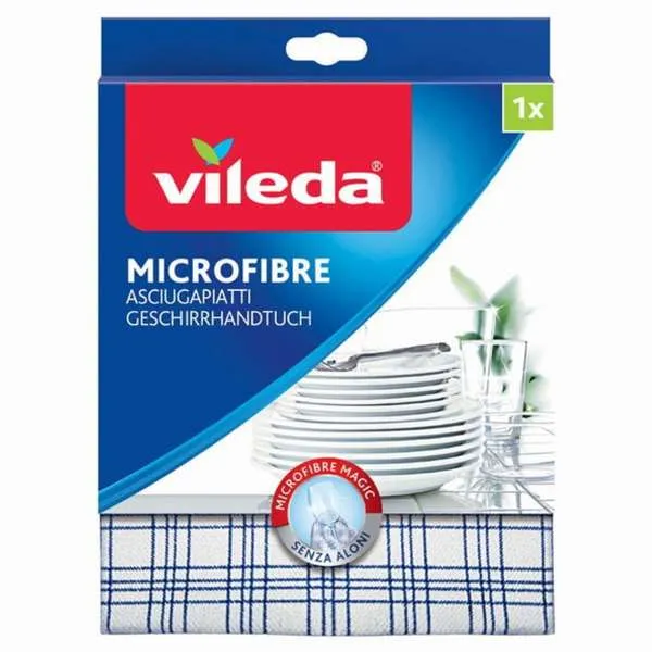 VILEDA Vileda Panno Microfibra Asciugapiatti - MegaPrezzo