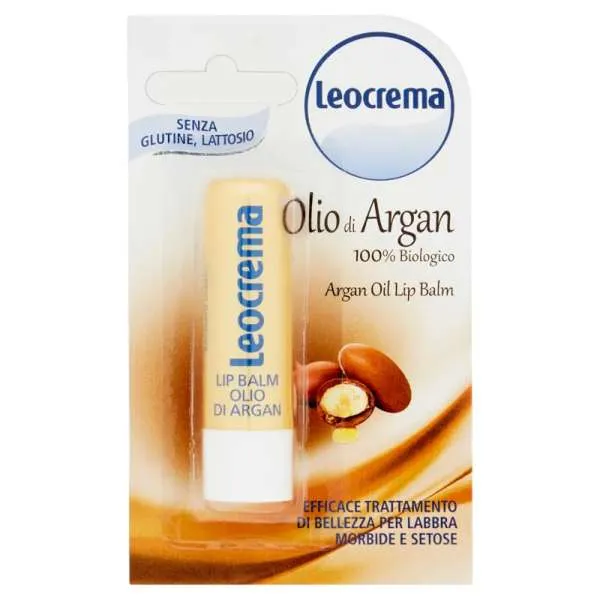 LEOCREMA Leocrema Stick Labbra - Olio di Argan - MegaPrezzo