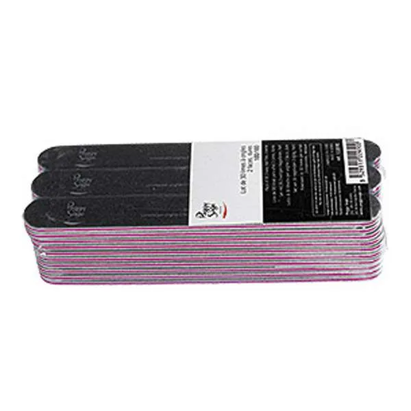 PEGGYSAGE Peggy Sage Lima Nera Double Face Lavabile 30 pz 100/100 - MegaPrezzo