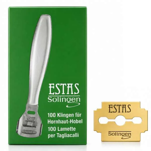 ESTAS Estas Lametta Tagliacalli Solingen Stecca 10 Pacchetti da 10 Lame - MegaPrezzo