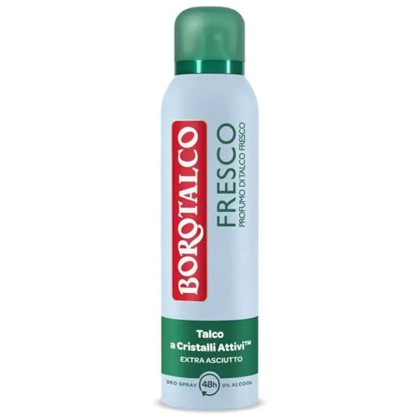 BOROTALCO Borotalco Deodorante Spray 150ml - Profumo di Talco Fresco - MegaPrezzo