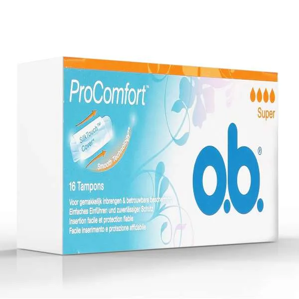 O.B. O.B. Pro Comfort Tamponi Super - 16pz - MegaPrezzo