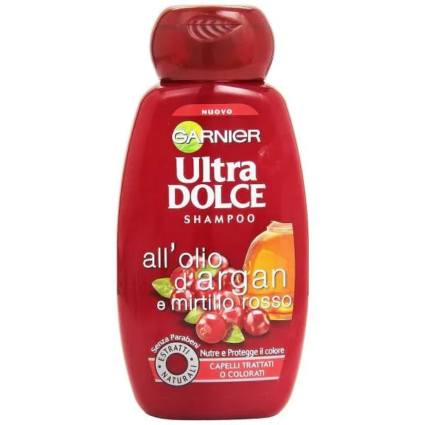 GARNIER Garnier Ultra Dolce Shampoo Argan e Mirtillo - 250ml - MegaPrezzo