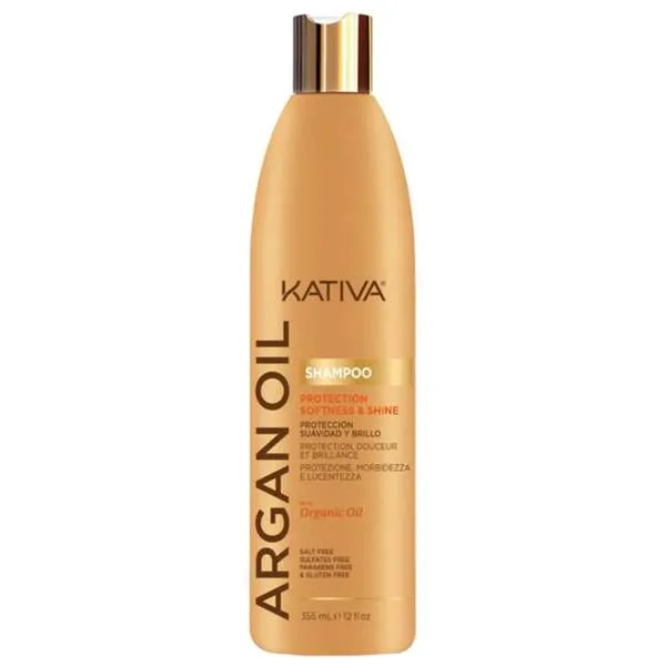 KATIVA Kativa Argan Oil Shampoo Protection Shine - 355ml - MegaPrezzo