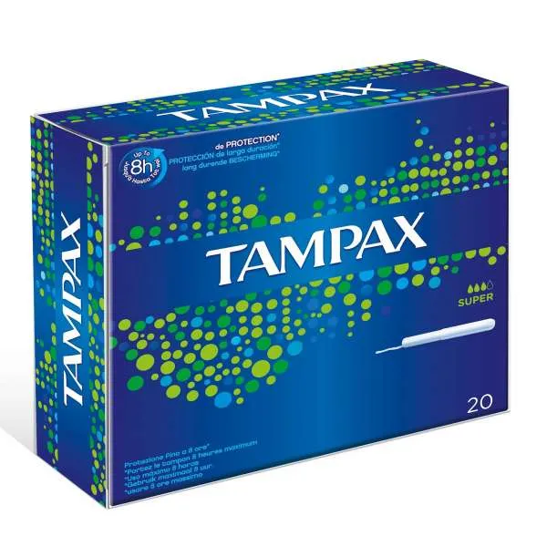 TAMPAX Tampax Assorbenti Blue Box Super - 20pz - MegaPrezzo