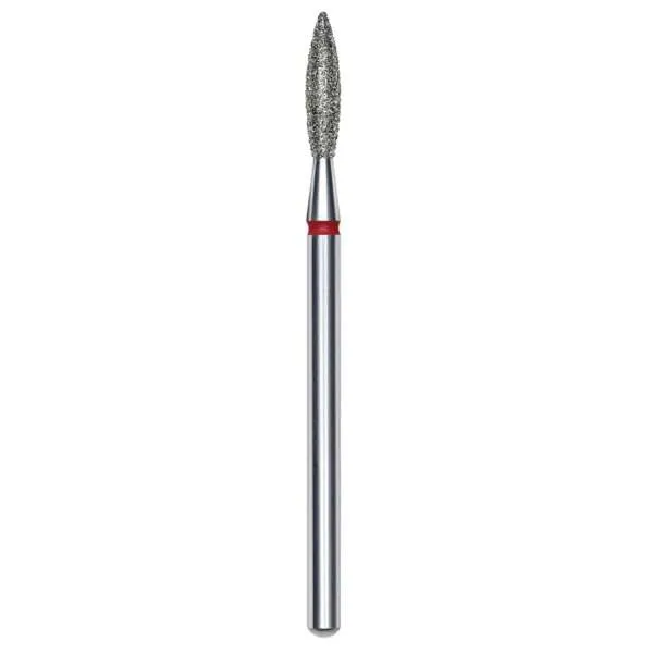 STALEKS PRO Staleks Pro Punta Fresa Diamantata Fiamma 2,3mm Rosso - 10mm - MegaPrezzo