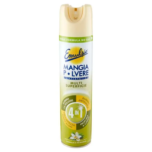 EMULSIO Emulsio Mangiapolvere Antistatico 300ml - Vaniglia - MegaPrezzo