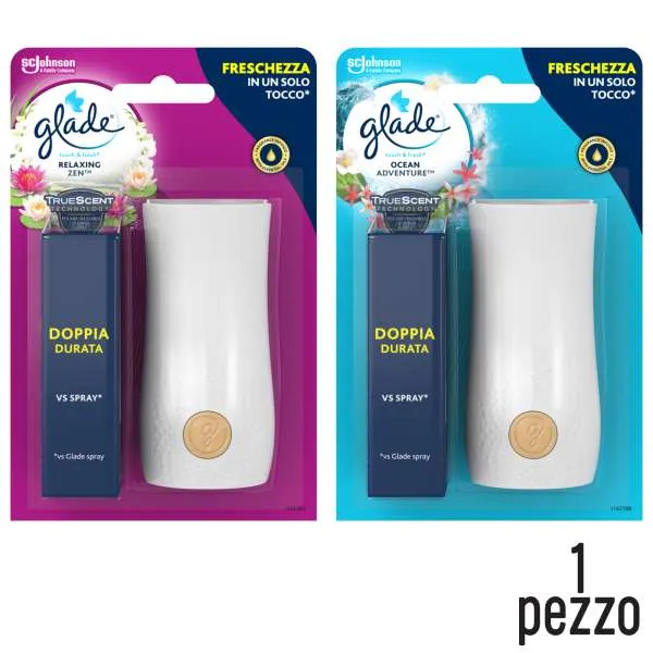GLADE Glade Touch Fresh Base e Ricarica Microspray - Fragranze Miste - MegaPrezzo