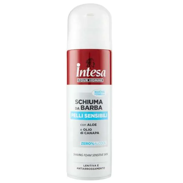 INTESA Intesa Schiuma da Barba Pelli Sensibili - 300ml - MegaPrezzo