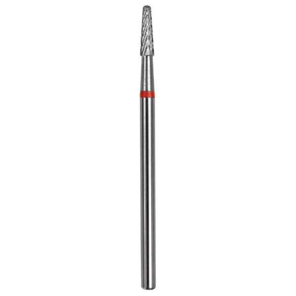 STALEKS PRO Staleks Pro Punta Fresa Carbide Cono 2,3mm Rosso - 8mm - MegaPrezzo