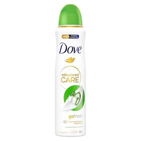DOVE Dove Deodorante Spray Advanced Care Cetriolo - 150ml - MegaPrezzo