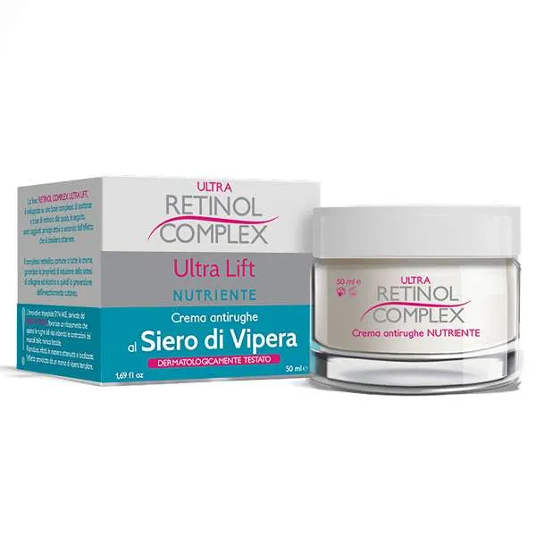 RETINOL COMPLEX Ultra Retinol Complex Crema Viso Siero di Vipera - 50ml - MegaPrezzo
