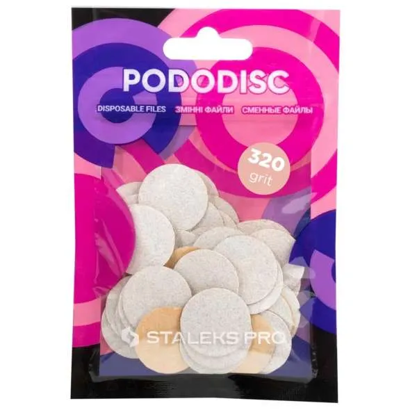 STALEKS PRO Staleks Pro Kit 50 Ricambio Pododisc 50pz Grana 320 - 20mm - MegaPrezzo