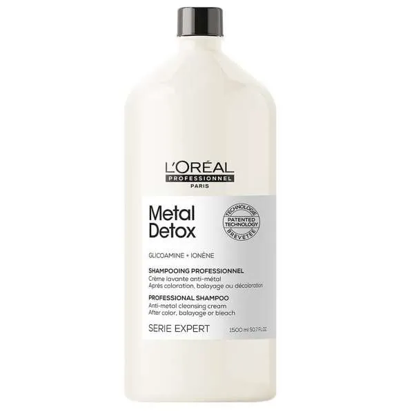 LOREAL PROFESSIONNEL Loreal Serie Expert Metal Detox Shampoo Anti Metallo - 1500ml - MegaPrezzo