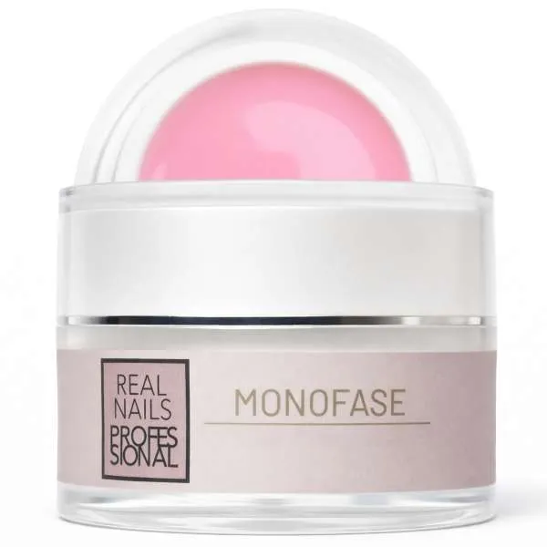 REAL NAILS PROFESSIONAL Real Nails Professional Gel Monofase 15ml - Pink Sugar - MegaPrezzo