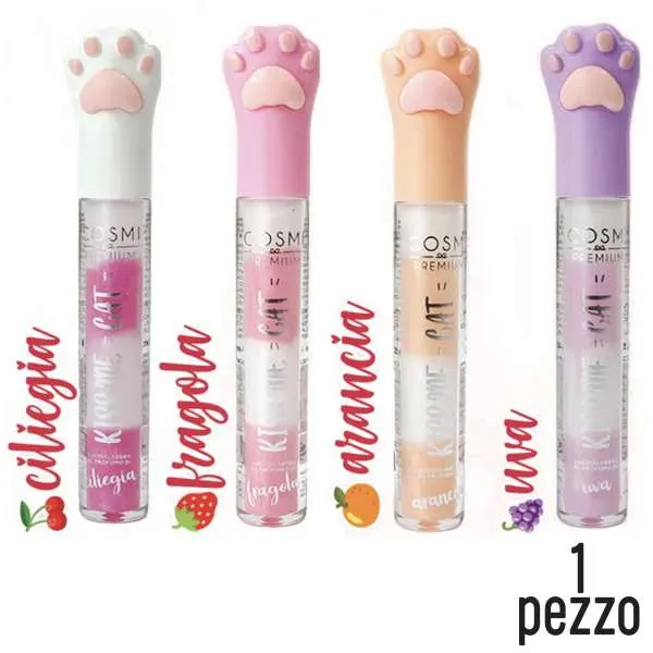 COSMI ITALIA Cosmi Lucidalabbra Kiss Me Cat - Fragranze Miste - MegaPrezzo