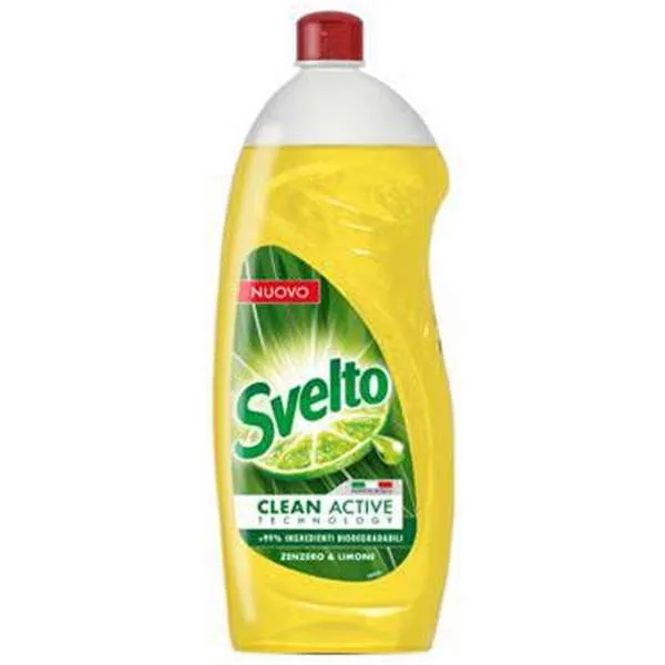 SVELTO Svelto Clean Active Detersivo Piatti 930ml - Zenzero - MegaPrezzo